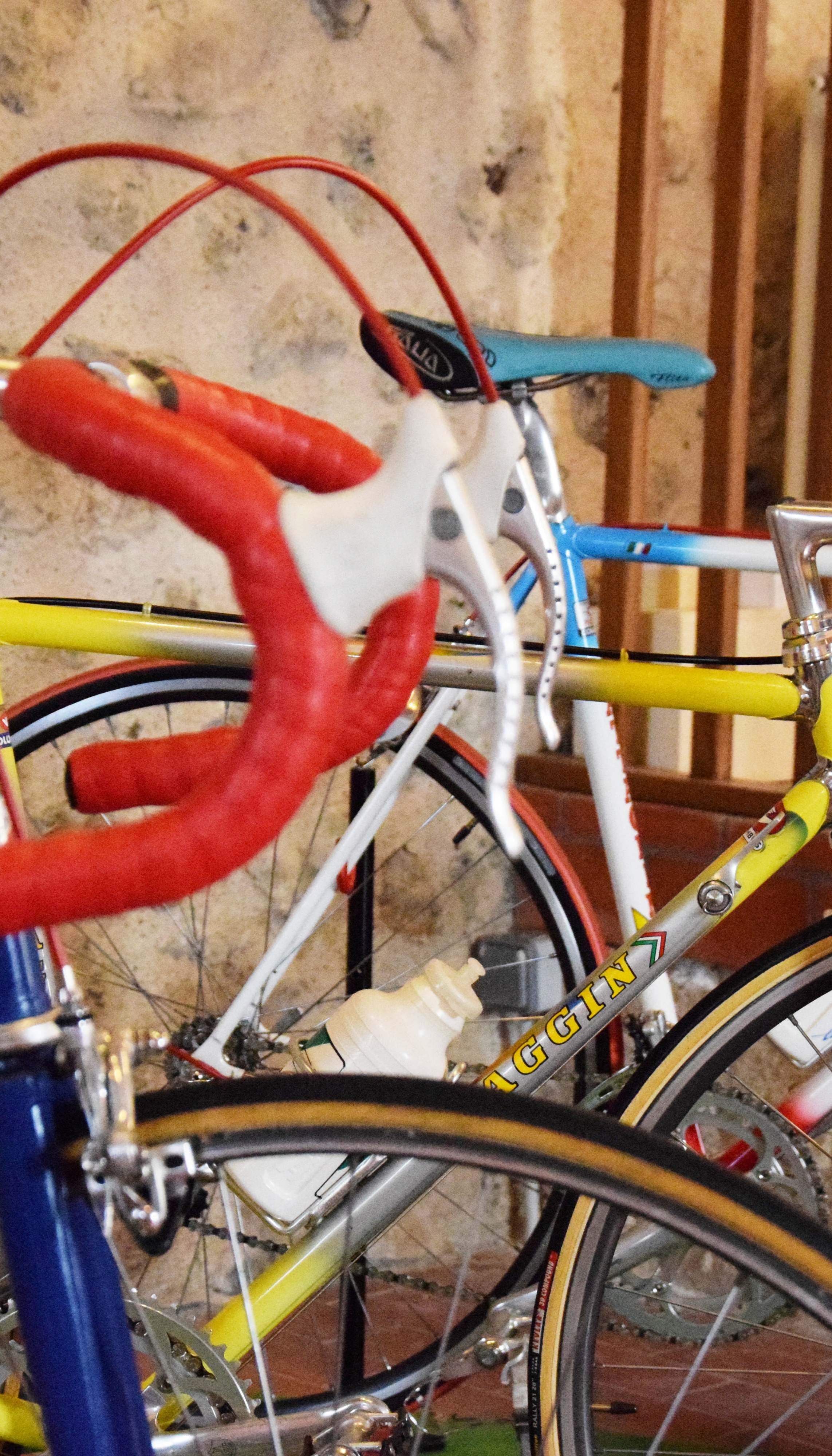 Guidon Vélo Ancien Vintage - Acier Argenté, Fabriqué En France, Occasion