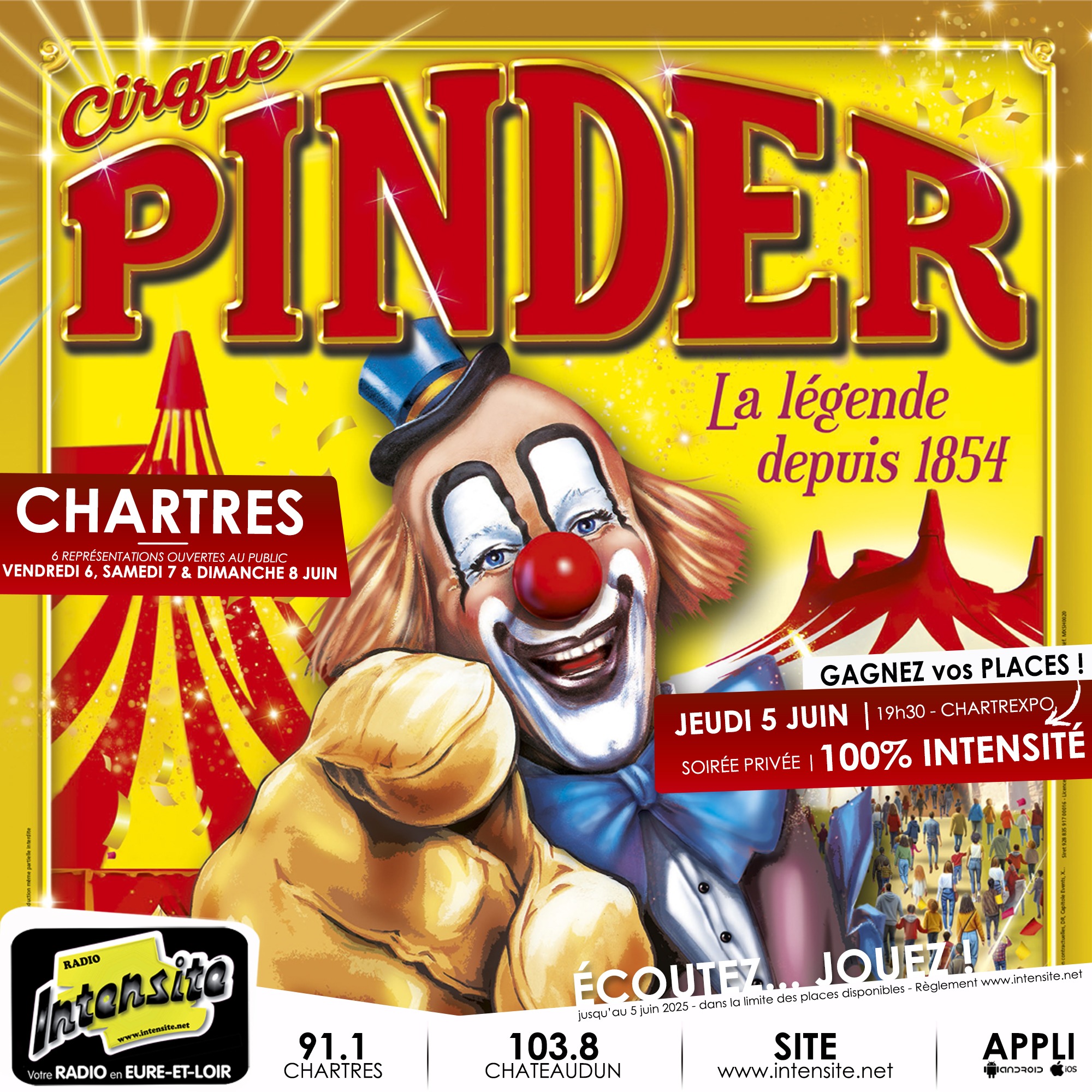 Du montage du chapiteau au spectacle, Cirque Pinder 1958 - Circus -Collection