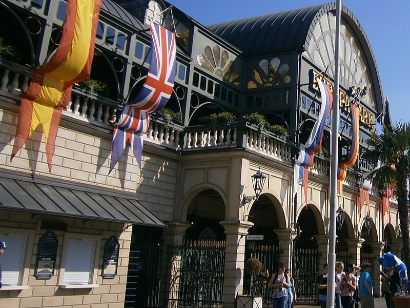 Entrée principale Europa Park 2012