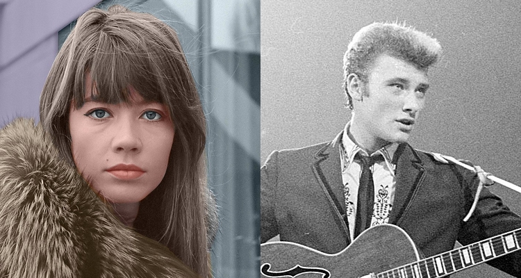 Françoise Hardy n'aimait pas la voix de Johnny Hallyday