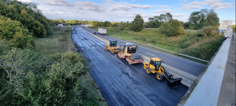 Travaux RN137 Dir Ouest