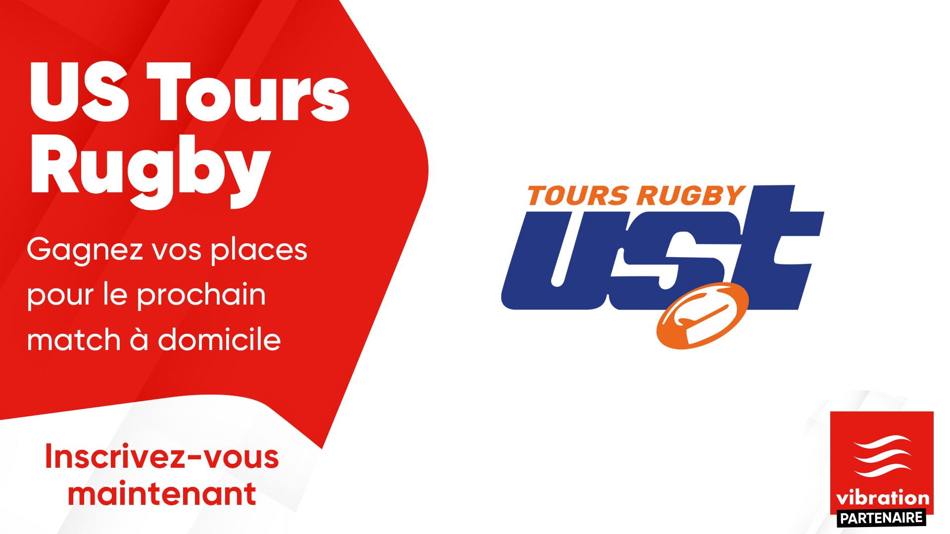 US Tours Rugby : gagnez vos places pour le prochain match à domicile