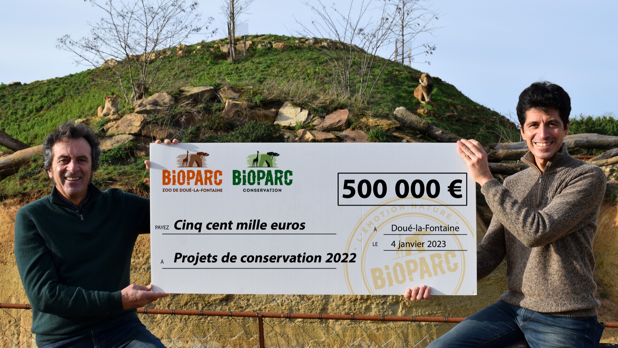 Année record pour le Bioparc de Doué-en-Anjou