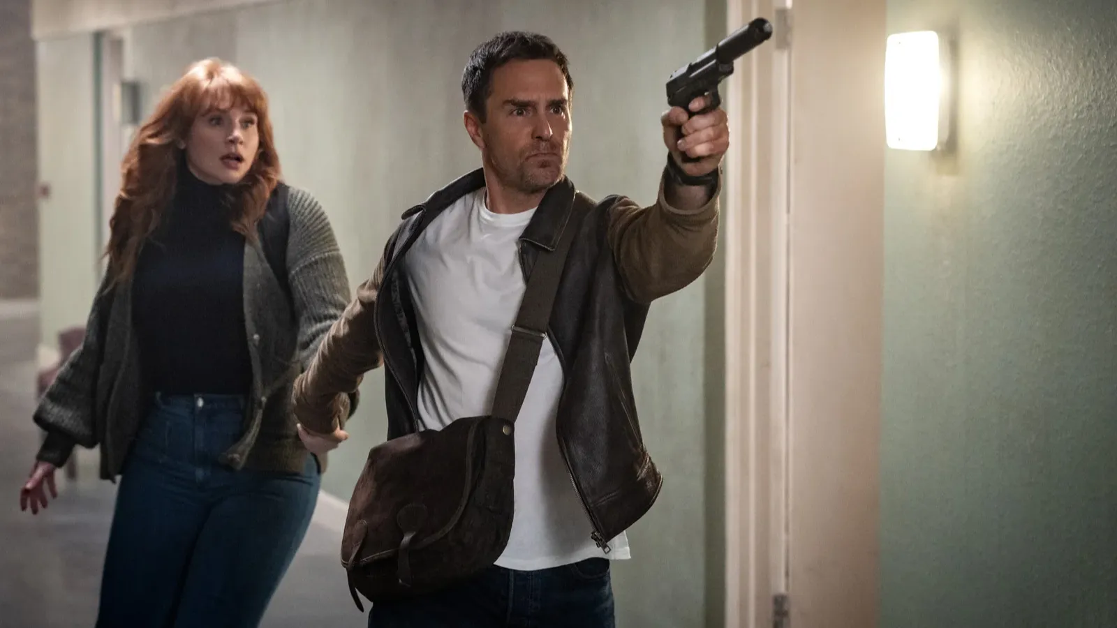 Bryce Dallas Howard et Sam Rockwell dans "Argylle" de Matthew Vaughn.