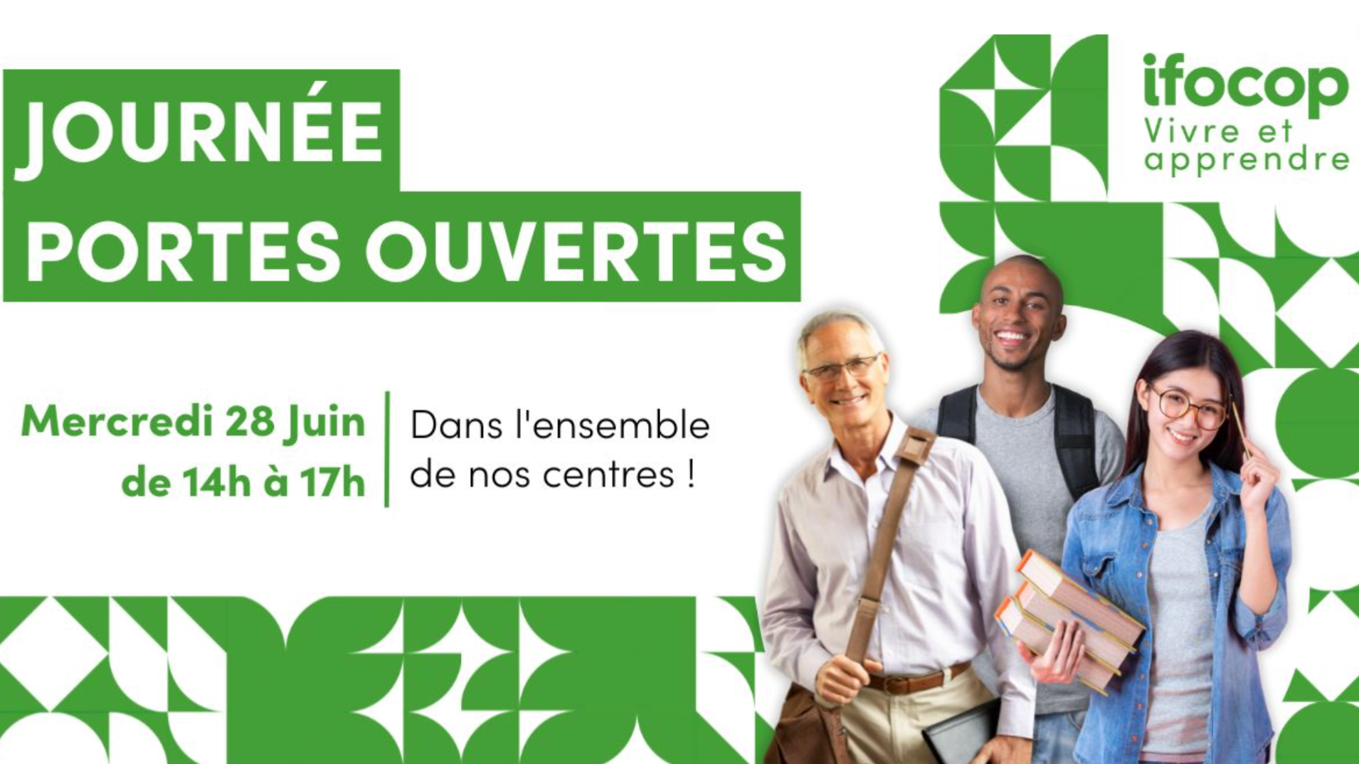 Événement emploi – formation : participez aux PORTES OUVERTES de...