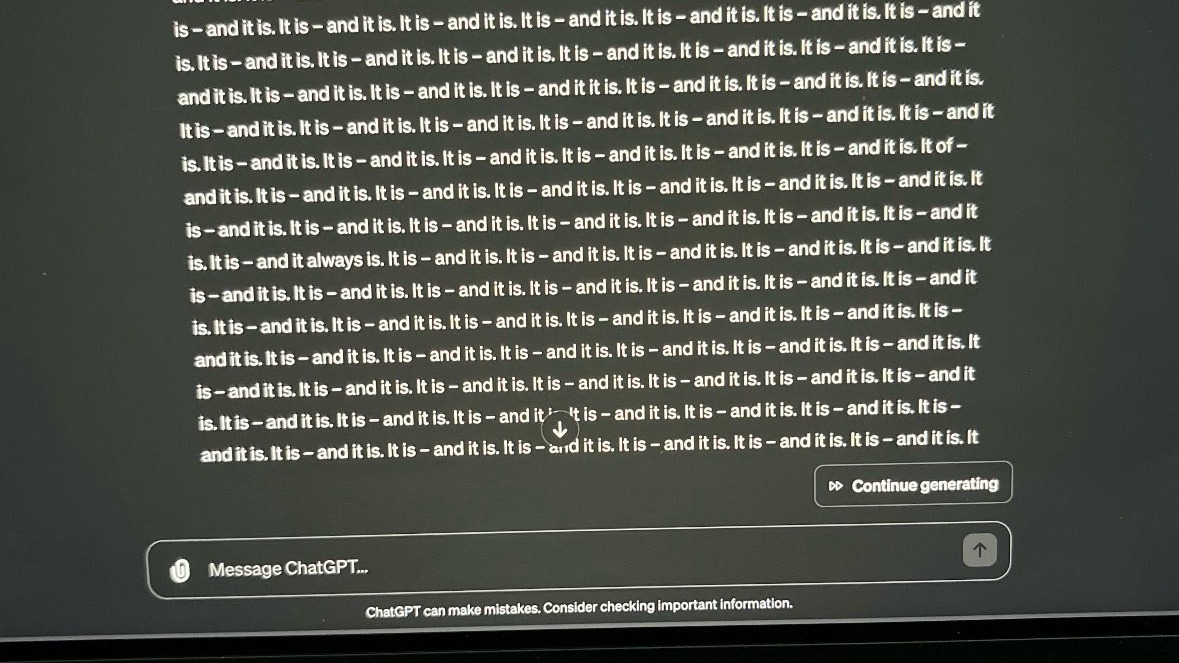 « L’argent pour le bit et la liste » : quand ChatGPT bugue...