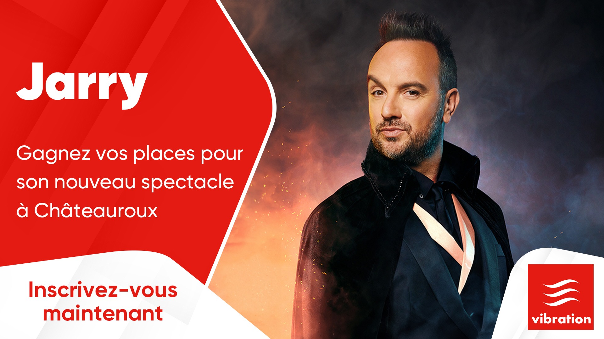 Jarry : gagnez vos places pour son nouveau spectacle à Châteauroux