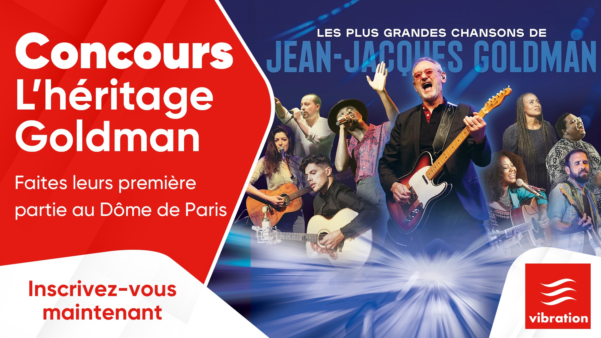 Concours L'héritage Goldman : faites leurs première partie au Dôme...