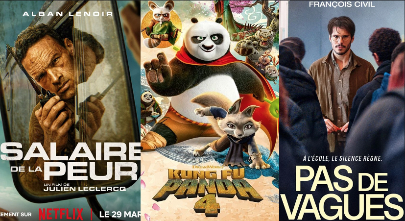 "Le salaire de la peur", "Kung Fu Panda 4", "Pas de vagues" dans La chronique ciné du 27 mars.