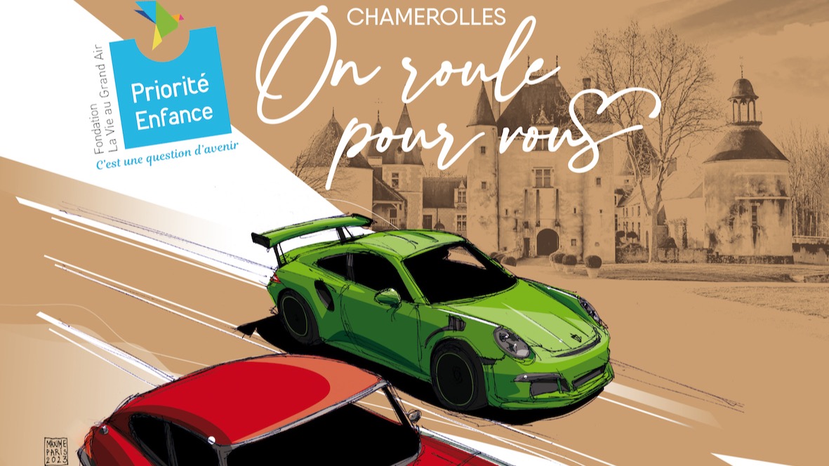 Un rallye caritatif au château de Chamerolles