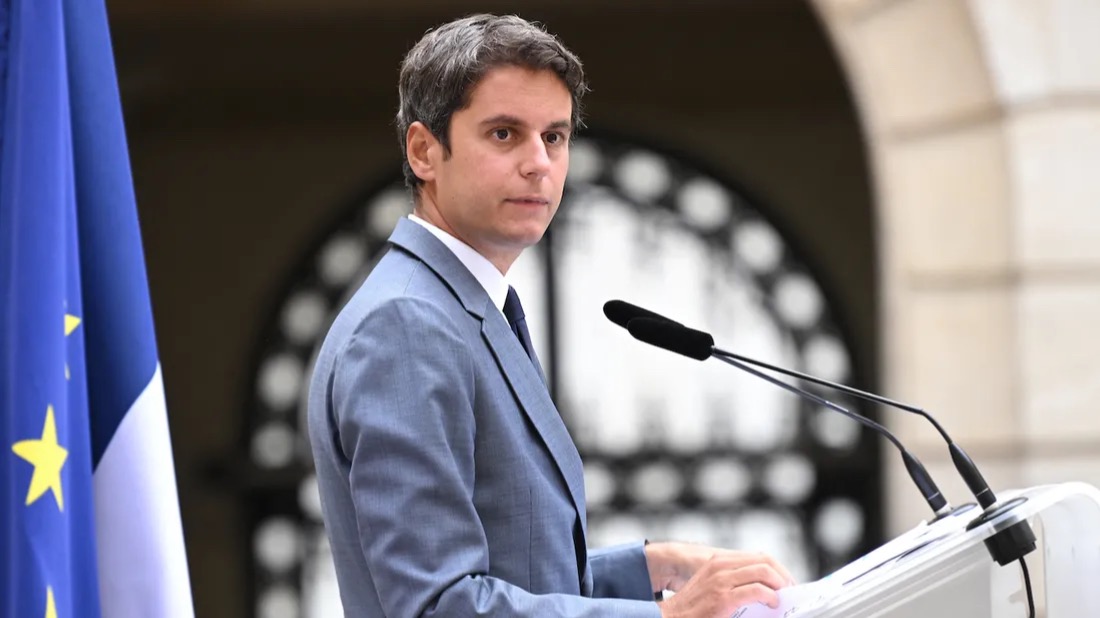 Gabriel Attal à Beaugency 