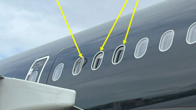 Un avion contraint à faire demi-tour en urgence après avoir perdu des hublots en vol (photos)