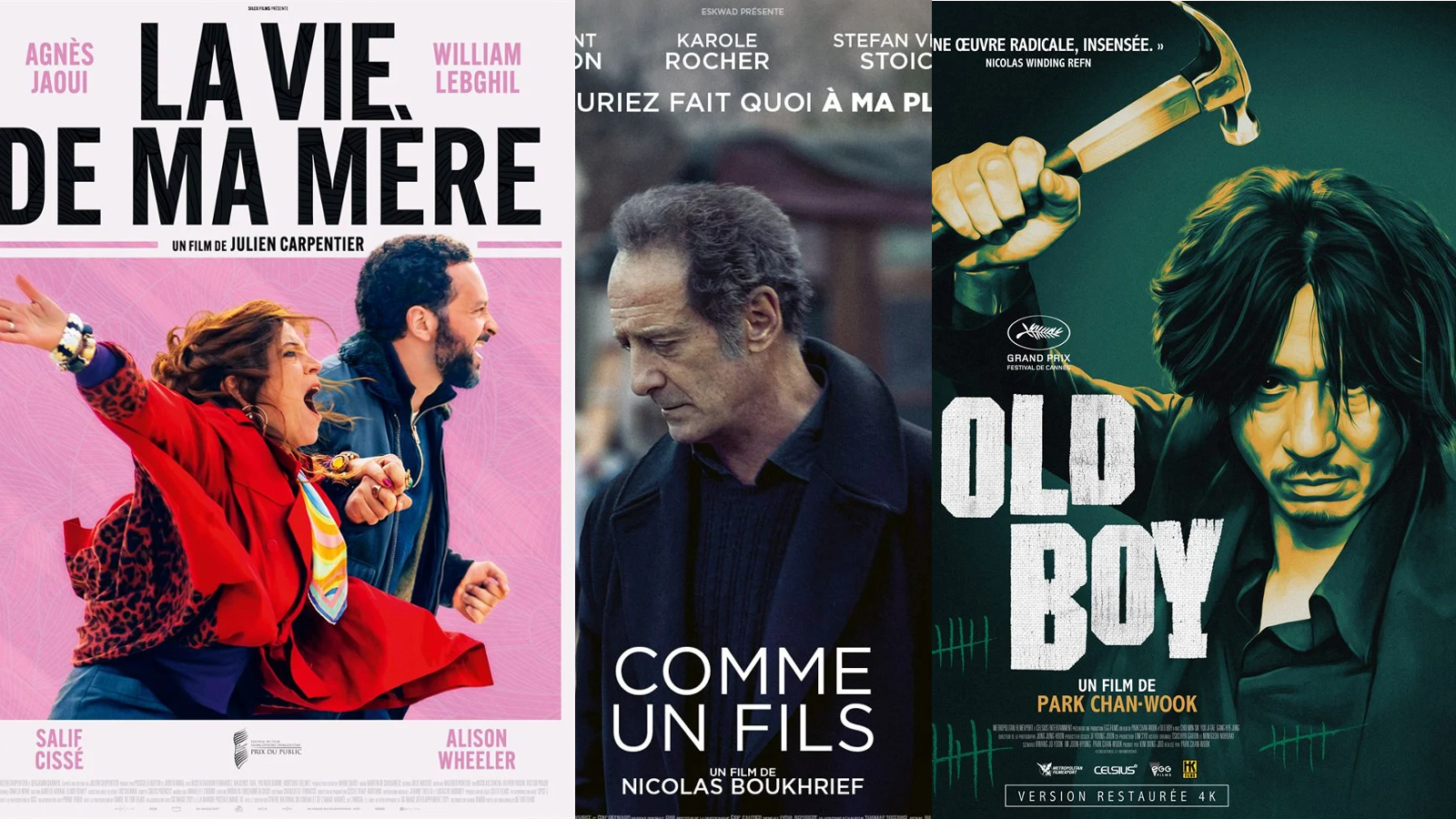 La Chronique ciné d'Iris : "La Vie de ma mère", "Comme un fils",...