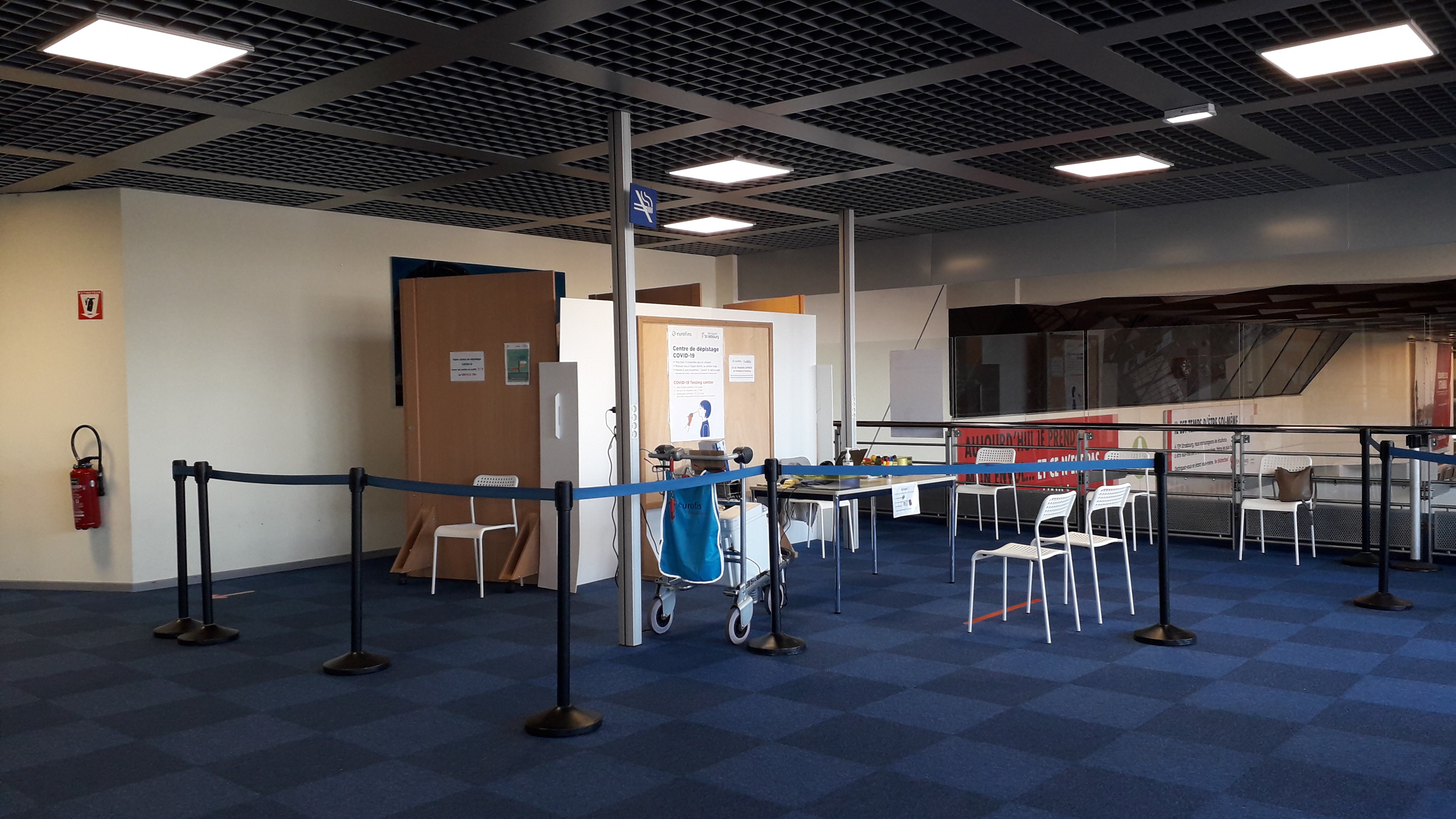 Covid-19 : un nouveau centre de dépistage à l'aéroport de Strasbourg