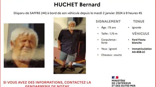 Un appel à témoins après une disparition inquiétante à Saffré