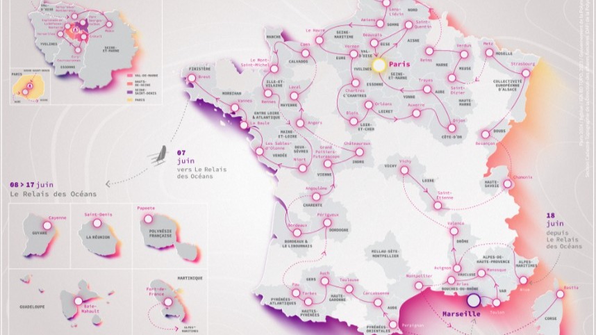 JO 2024 : la Flamme Olympique passera par Les Sables d'Olonne et La...