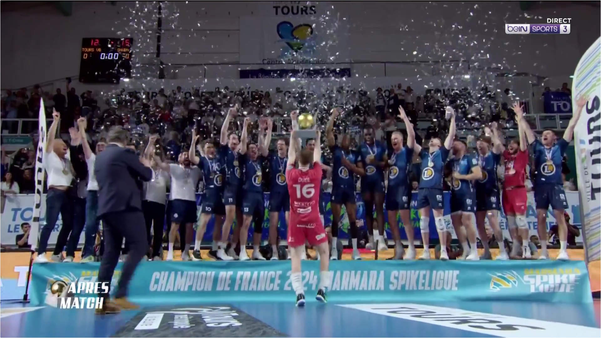 Volley-ball : Saint-Nazaire champion de France