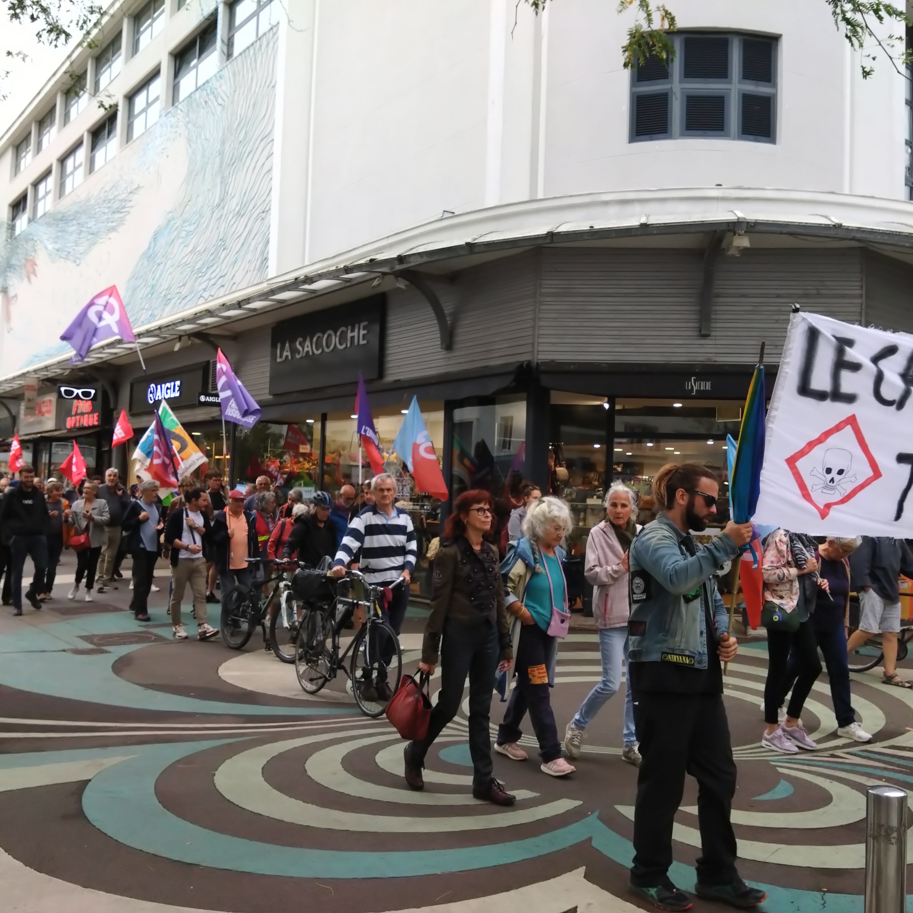 Manifestation du 13-octobre 2023 à Saint-Nazaire