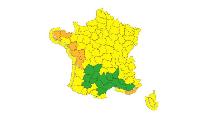 Carte de vigilance météo