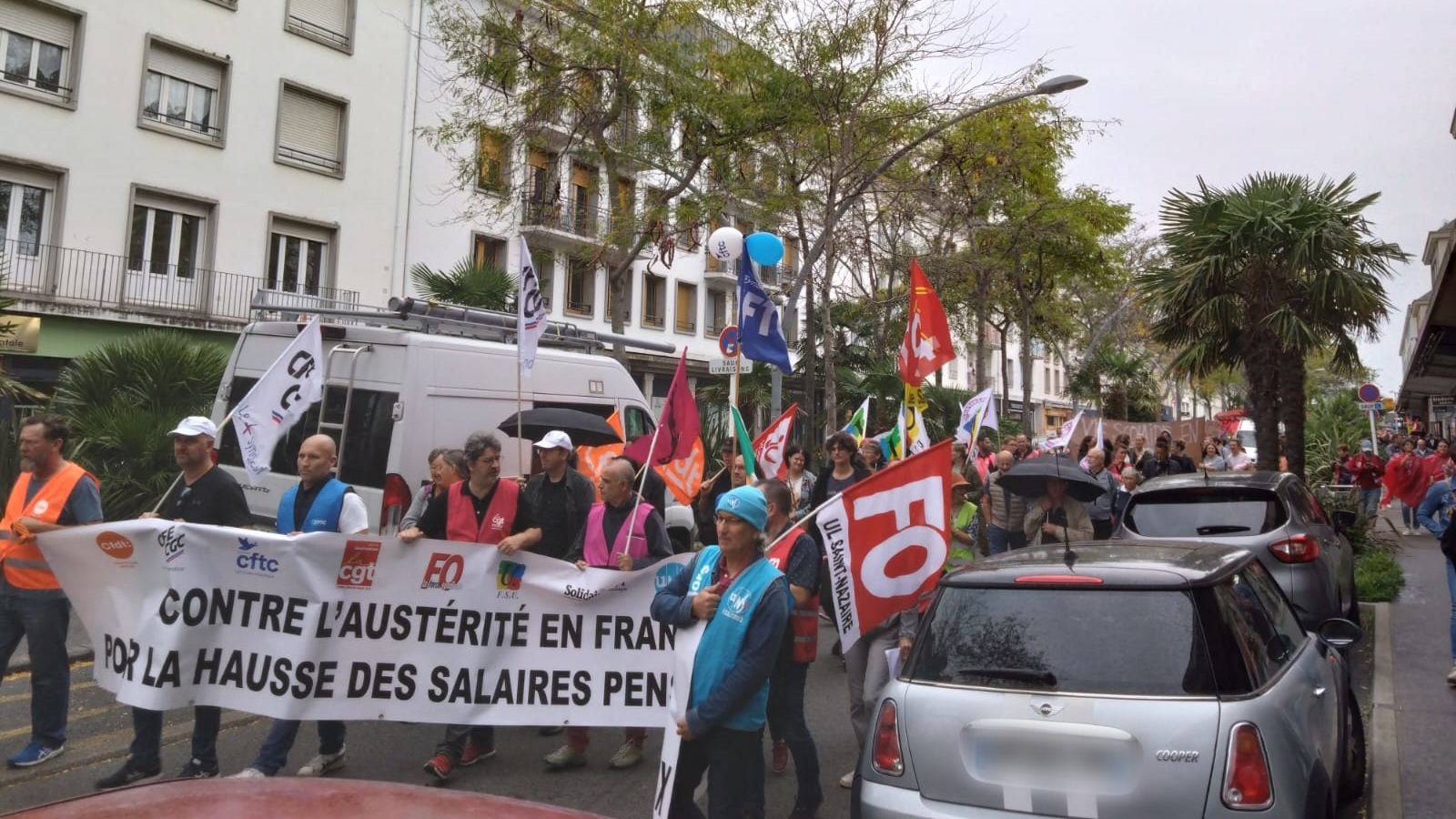 Manifestation du 13-octobre : quelle mobilisation dans la région?