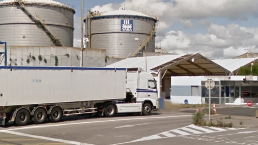 Yara : mobilisation à Montoir-de-Bretagne,  appel à la grève