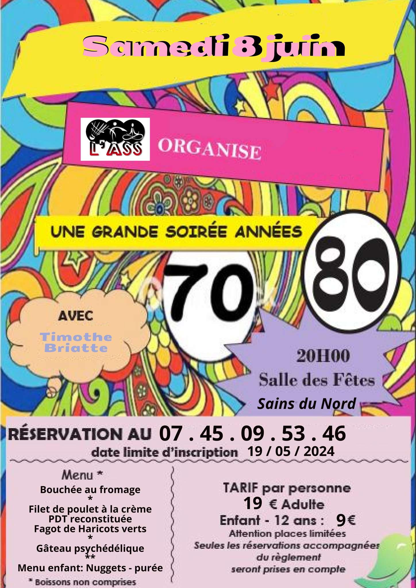Soirée 70's 80's