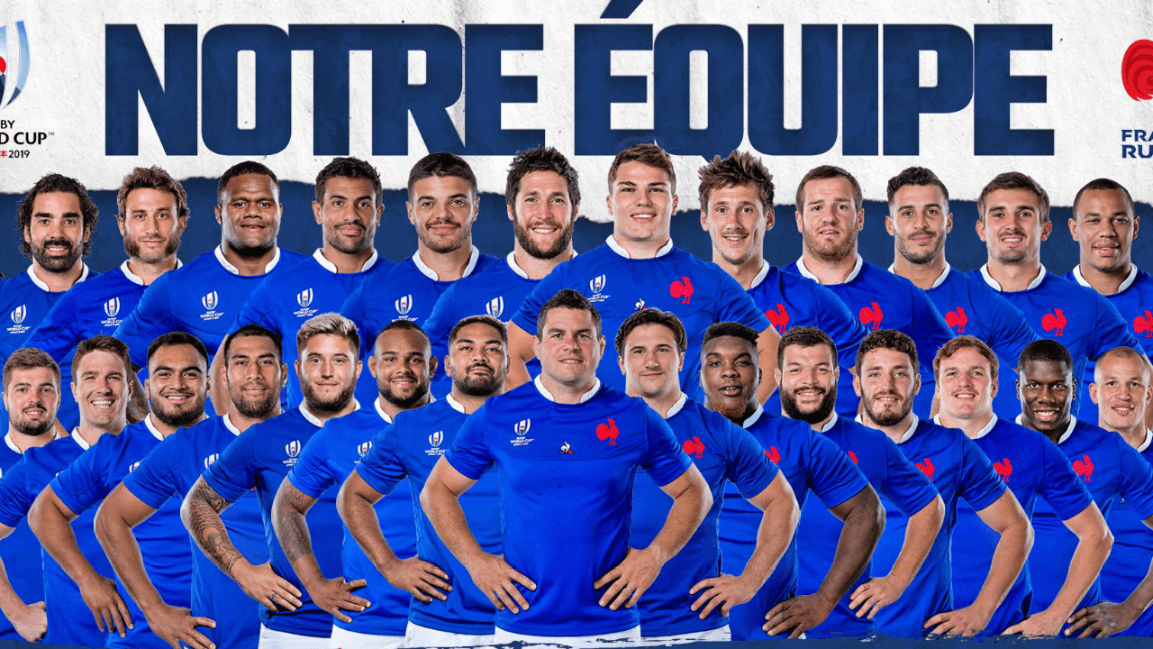 La composition du XV de France pour la coupe du monde au Japon