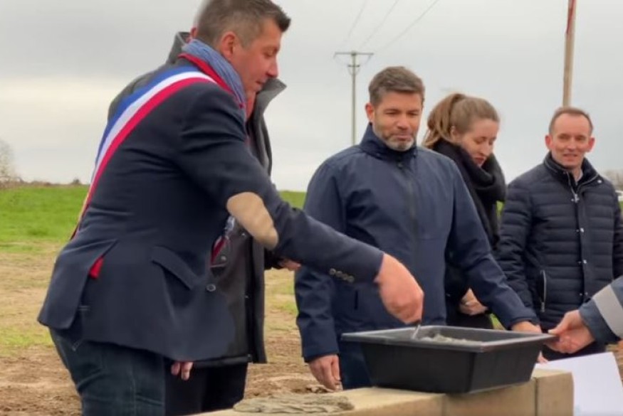 Fourmies : le lancement des travaux de construction du crématorium