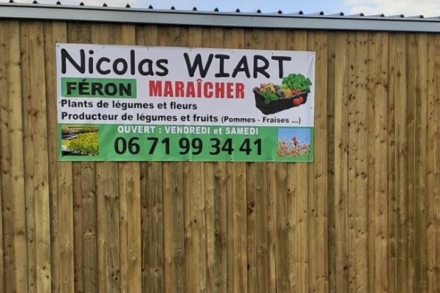 Féron : un appel aux dons pour venir en aide aux maraichers Nicolas...