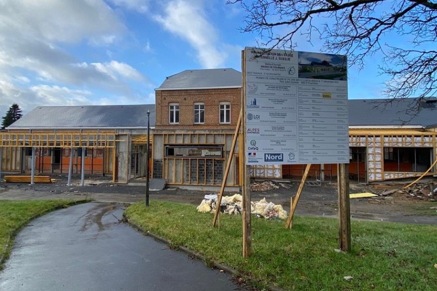 Fourmies : la réhabilitation thermique de l’école maternelle Jules...