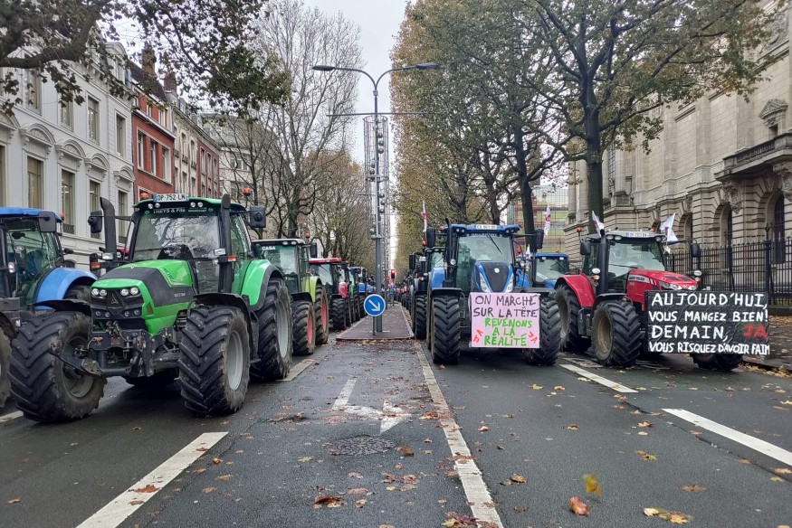 Les agriculteurs dans la rue aujourd'hui à Lille, pourquoi ?