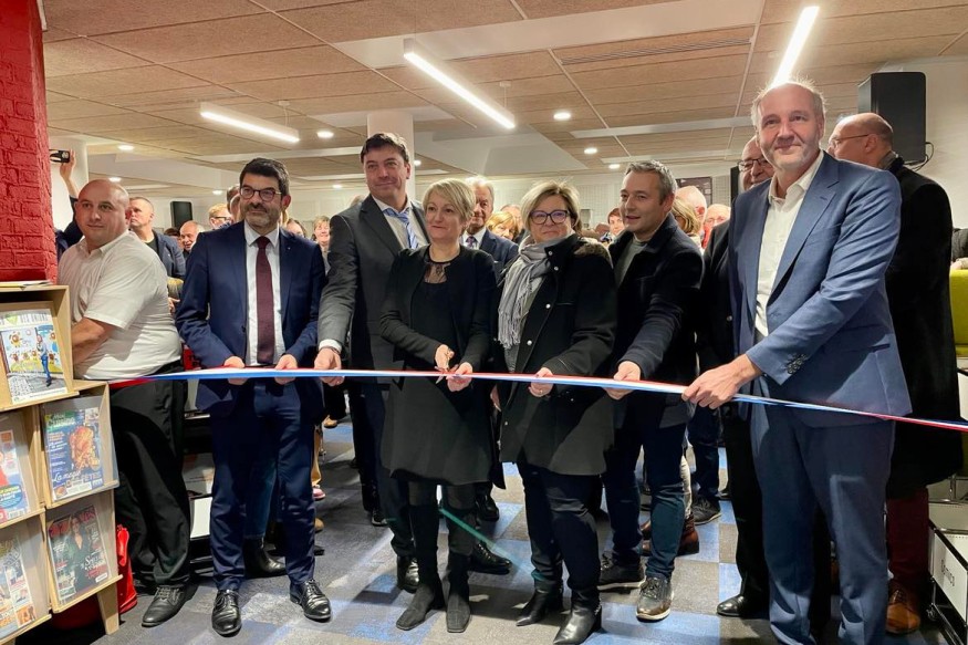 La médiathèque Emile Prisse d'Avennes, inaugurée jeudi soir
