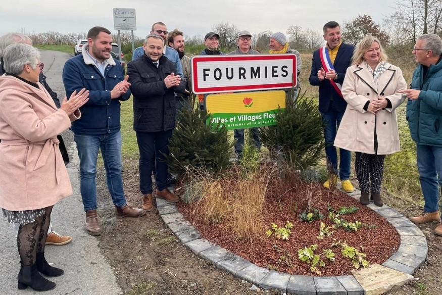 Fourmies : l’attribution d’une première fleur au label national de...