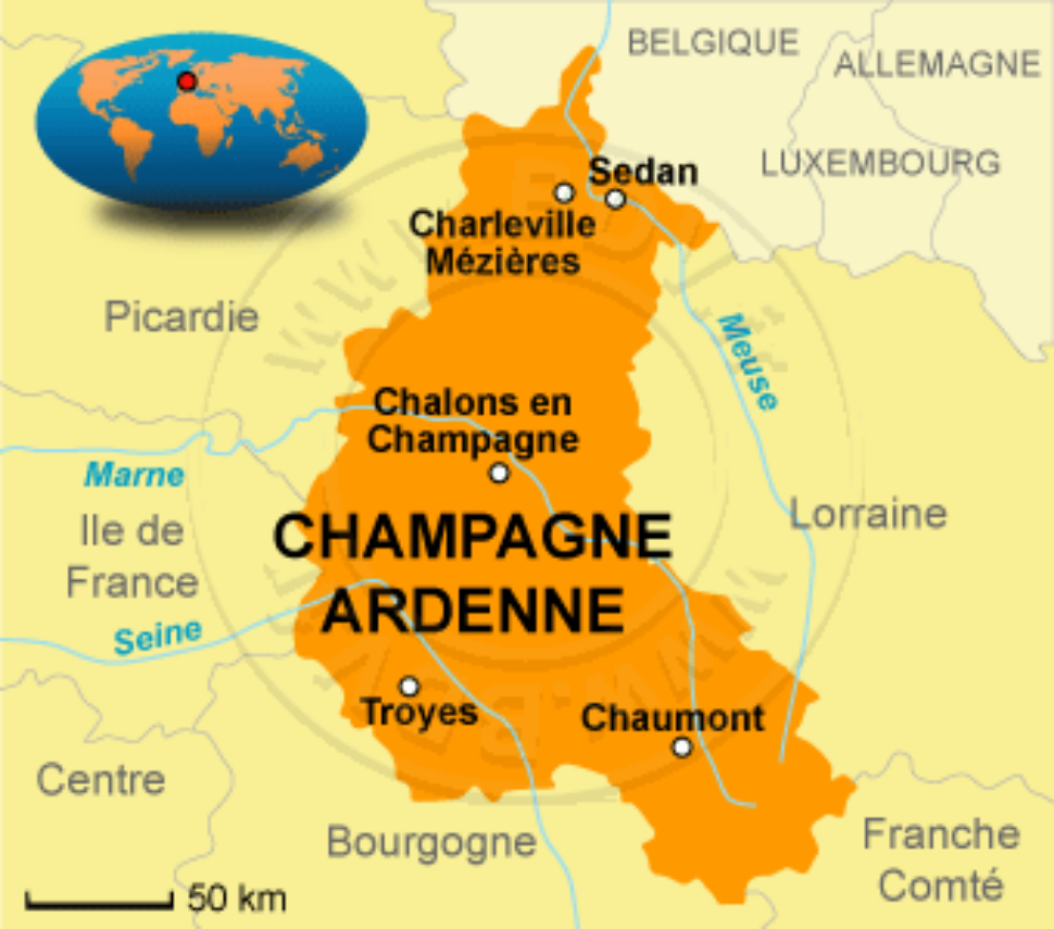 La Champagne-Ardenne: une destination estivale des touristes...
