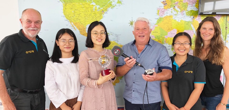 Les Sables d'Olonne :La découverte des coulisses de la Golden Globe...