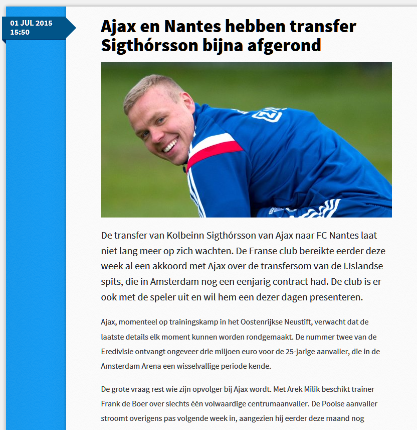 Les News du FC Nantes de ce jeudi 2 juillet