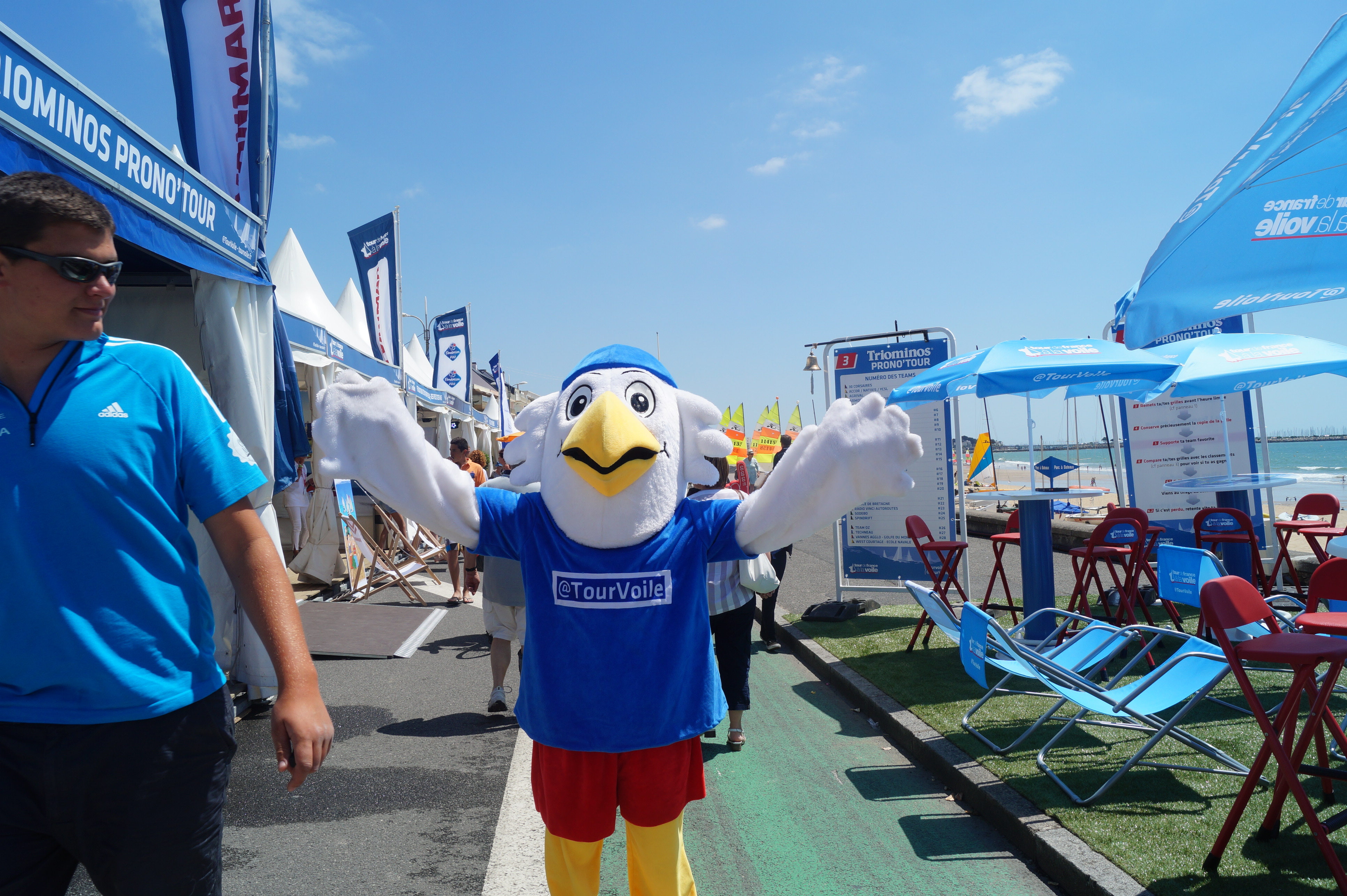 Le Tour de France à la voile du côté des animations