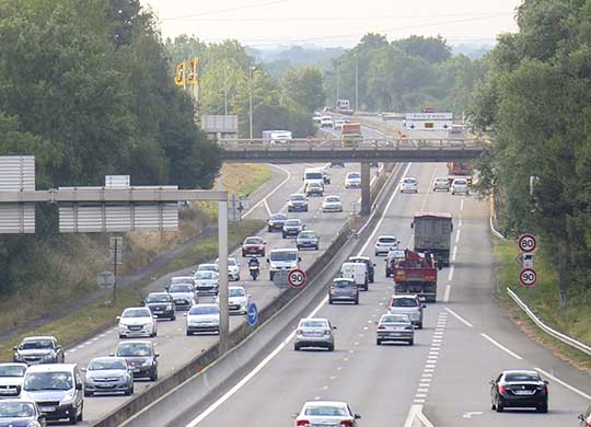 Nouvelle inondation, fermeture partielle du périphérique nantais