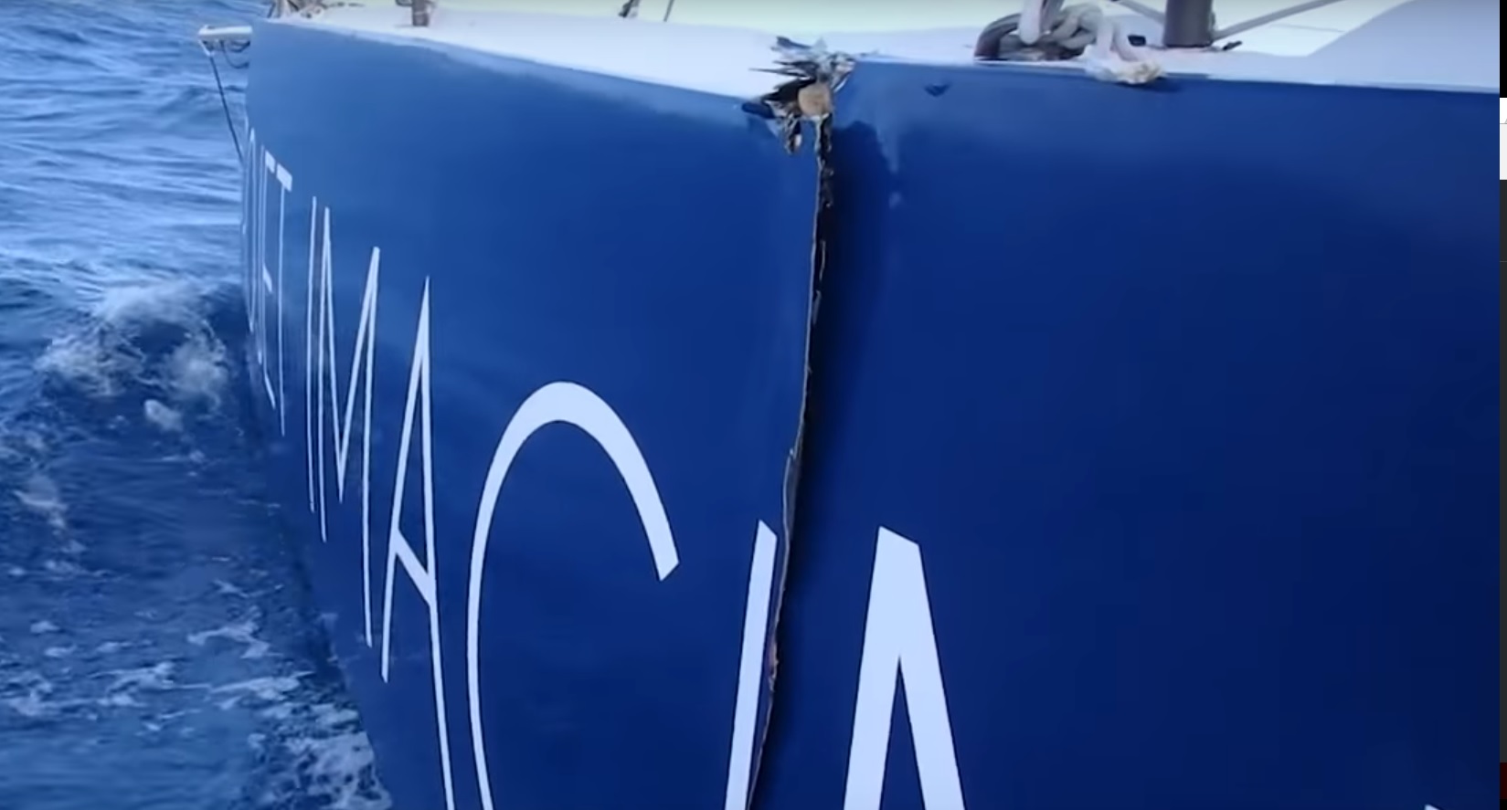 Vendée Globe : le bateau de Thomas Ruyant menace de se couper en...