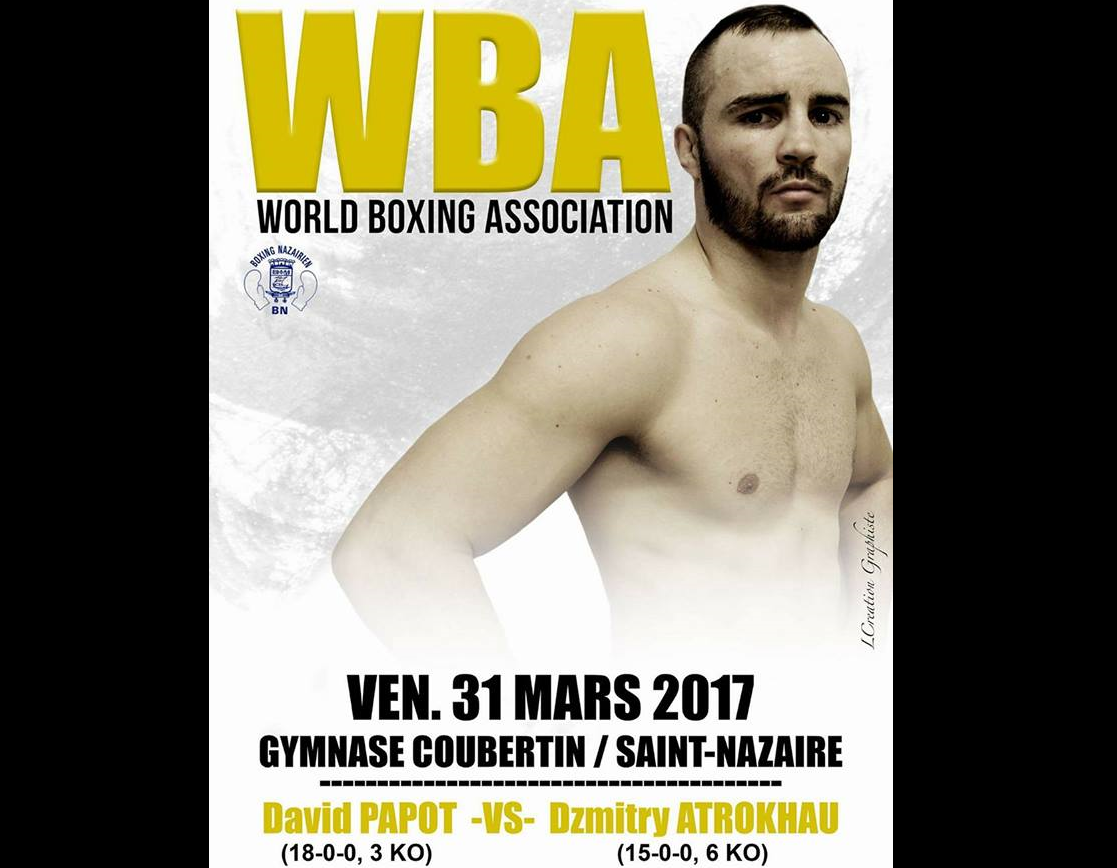 Boxe : David Papot à Saint-Nazaire ce vendredi soir pour une...