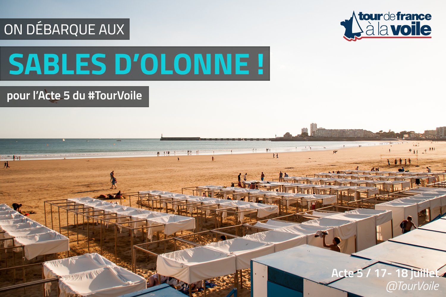 Le tour de France à la voile fait étape aux Sables d'Olonne 