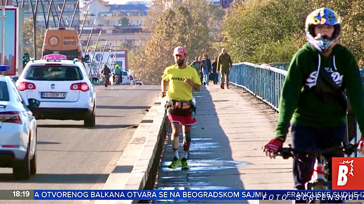 Capture d'écran télé serbe